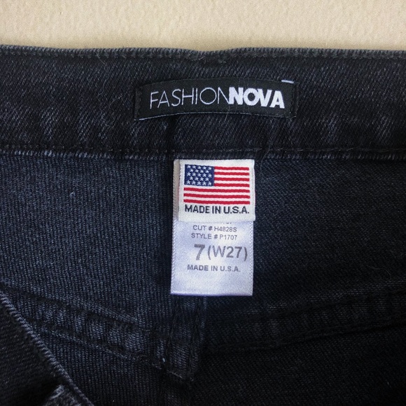 Size 7, Fashion Nova, High Waisted Jeans - Picture 3 of 3